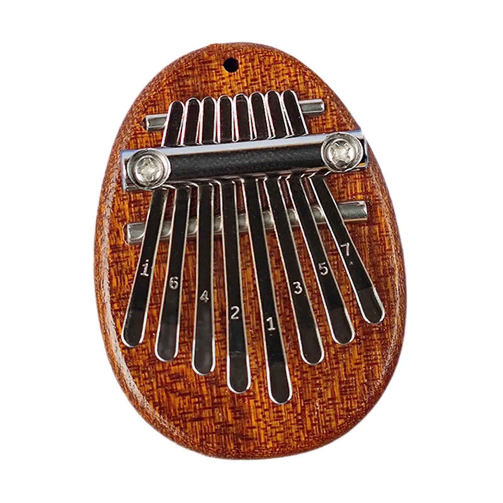 Beginner Finger Instrument Mini Thumb Piano 8 Keys for Ornaments Music Lover Water
