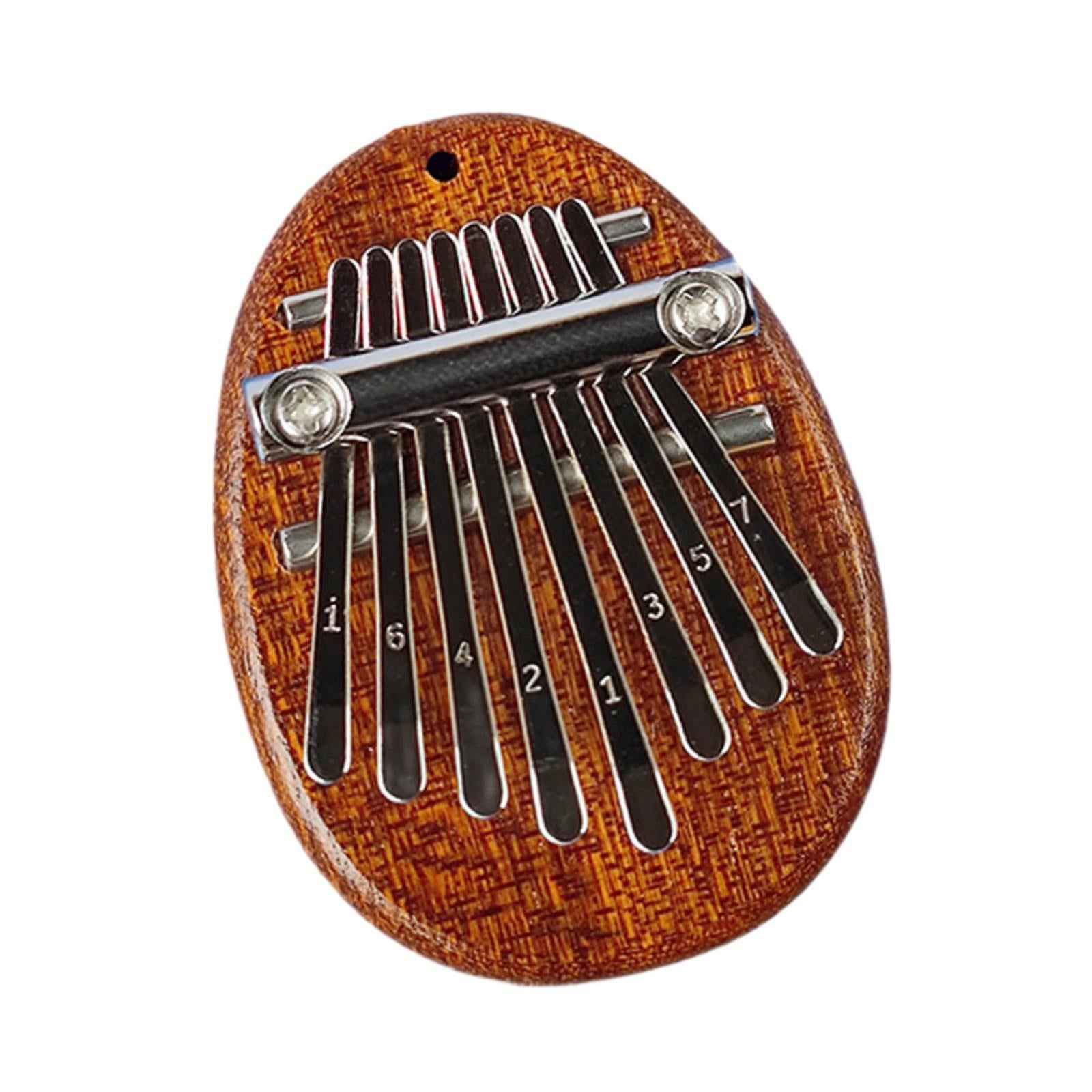 Beginner Finger Instrument Mini Thumb Piano 8 Keys for Ornaments Music Lover Water