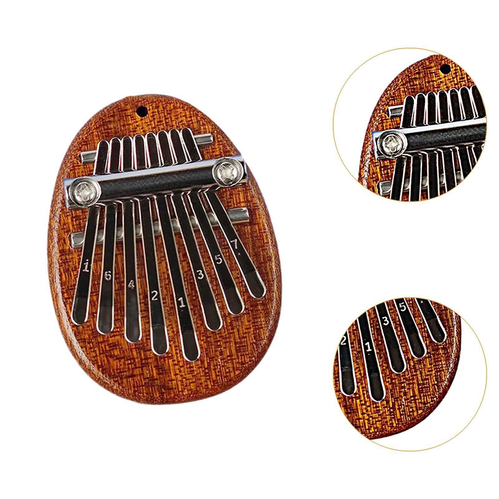 Beginner Finger Instrument Mini Thumb Piano 8 Keys for Ornaments Music Lover Water