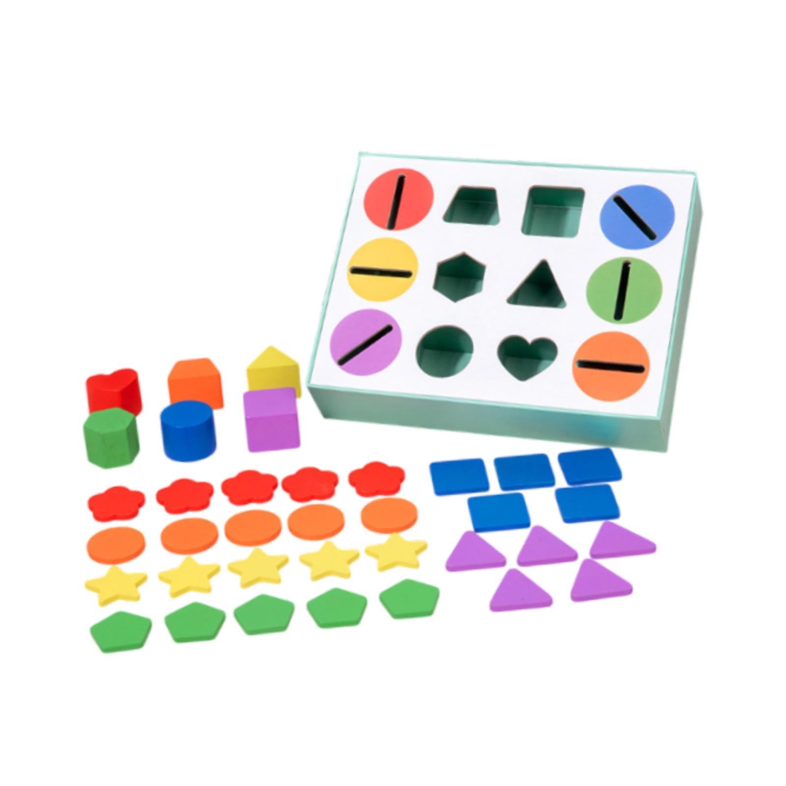 Color Recognition Cognitive Toy Fine Motor Skills Toy for Children Boy Girls