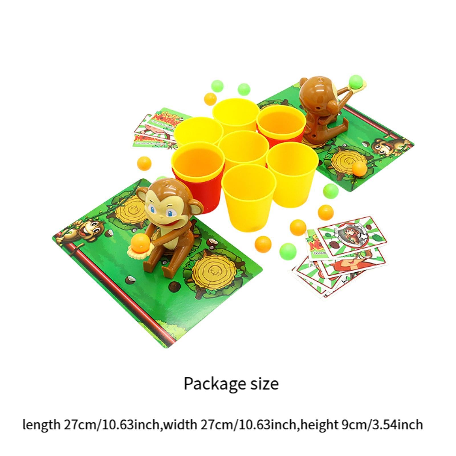 Board Games Toys Sensory Toy Monkey Pitching Ball for Girls Ages 4 & up Boys