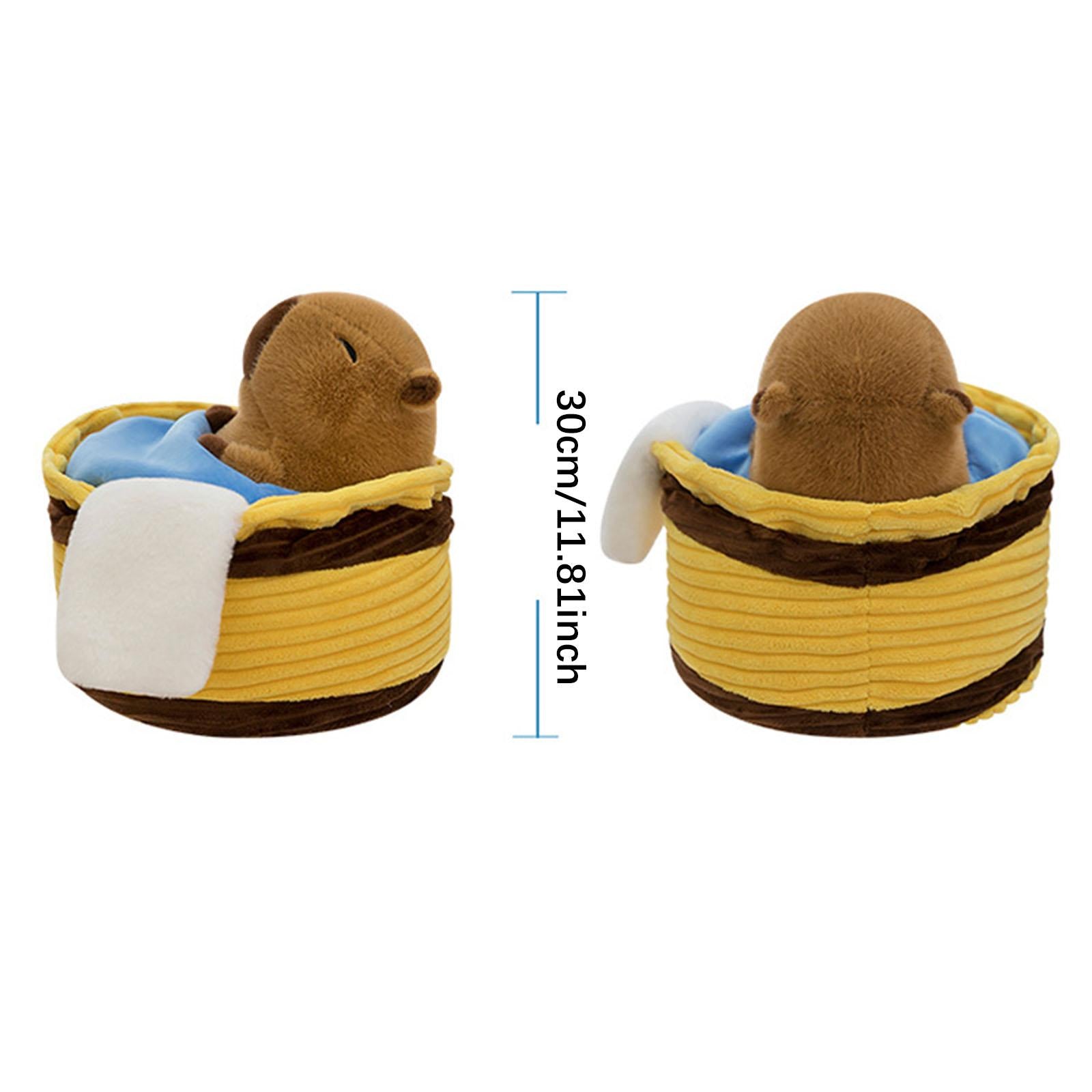 Capybara Plush Toy Adorable Soft Stuffed Animal for Kids Adults Family Gifts