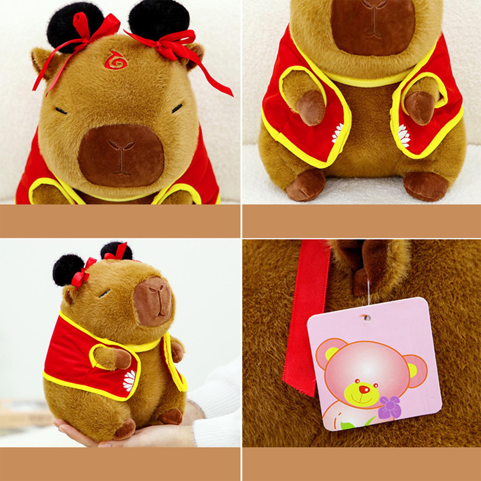 Capybara Plush Toy Capybara Plush Doll for Children Boys Girls Birthday Gift 28cm