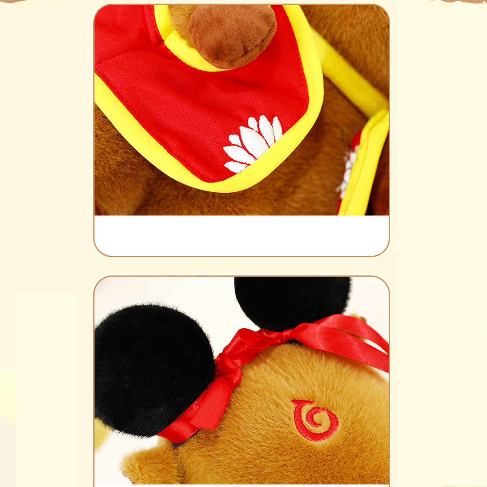 Capybara Plush Toy Capybara Plush Doll for Children Boys Girls Birthday Gift 28cm