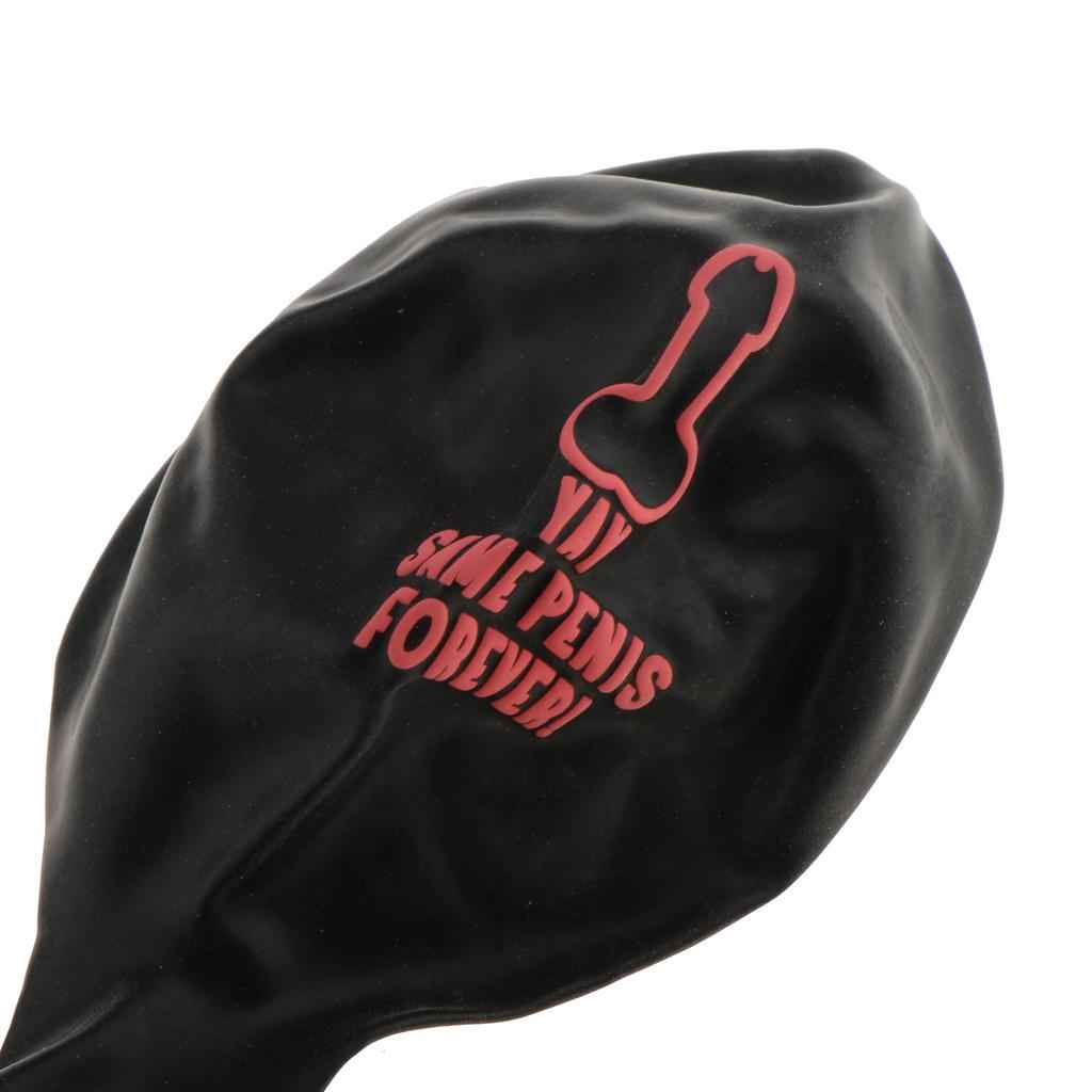 10 Pieces YAY SAME PENIS FOREVER Latex Balloons Wedding Bridal Shower Decor