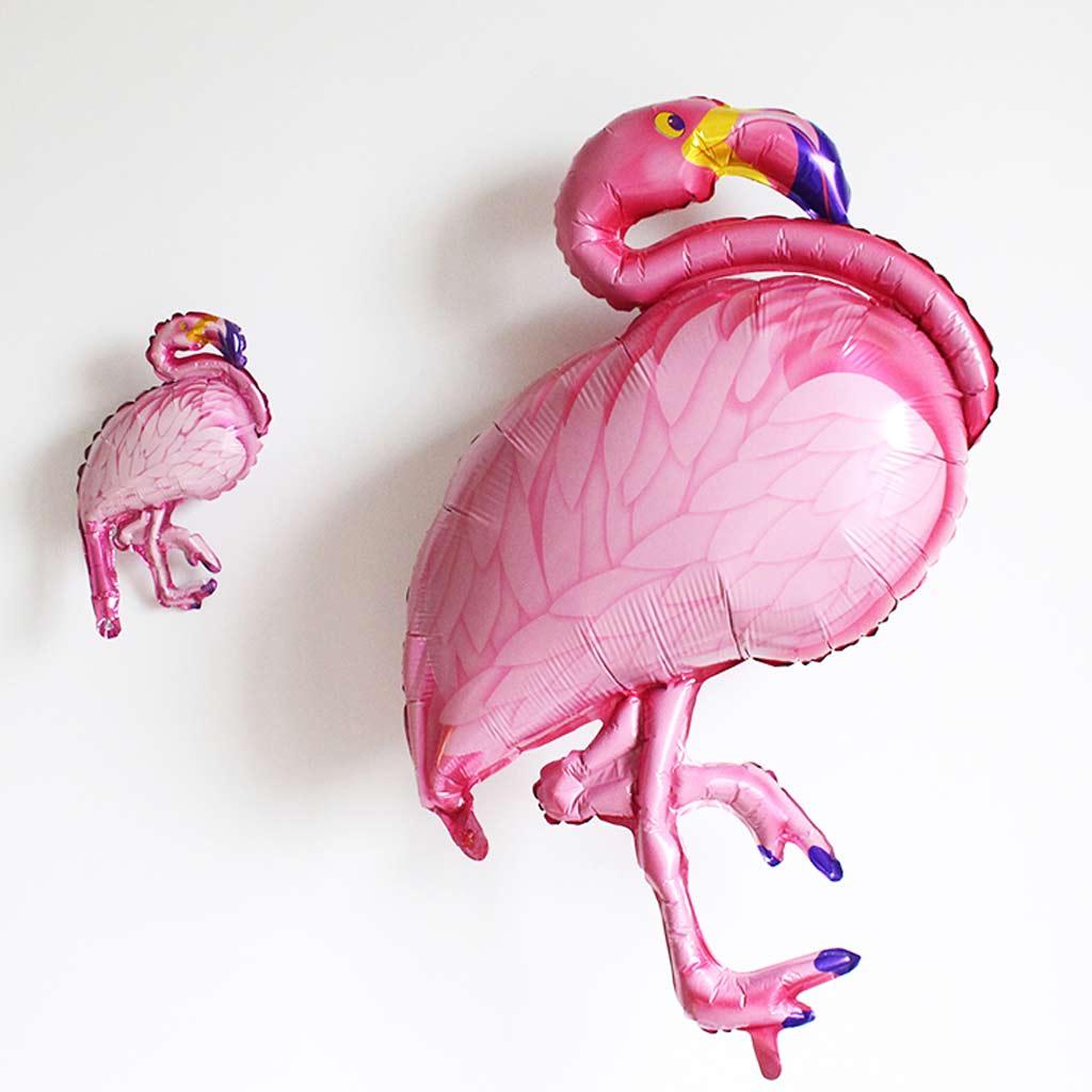 20pcs Set Tropical Mini Unicorn Flamingo Foil Balloons Kids Party Decoration