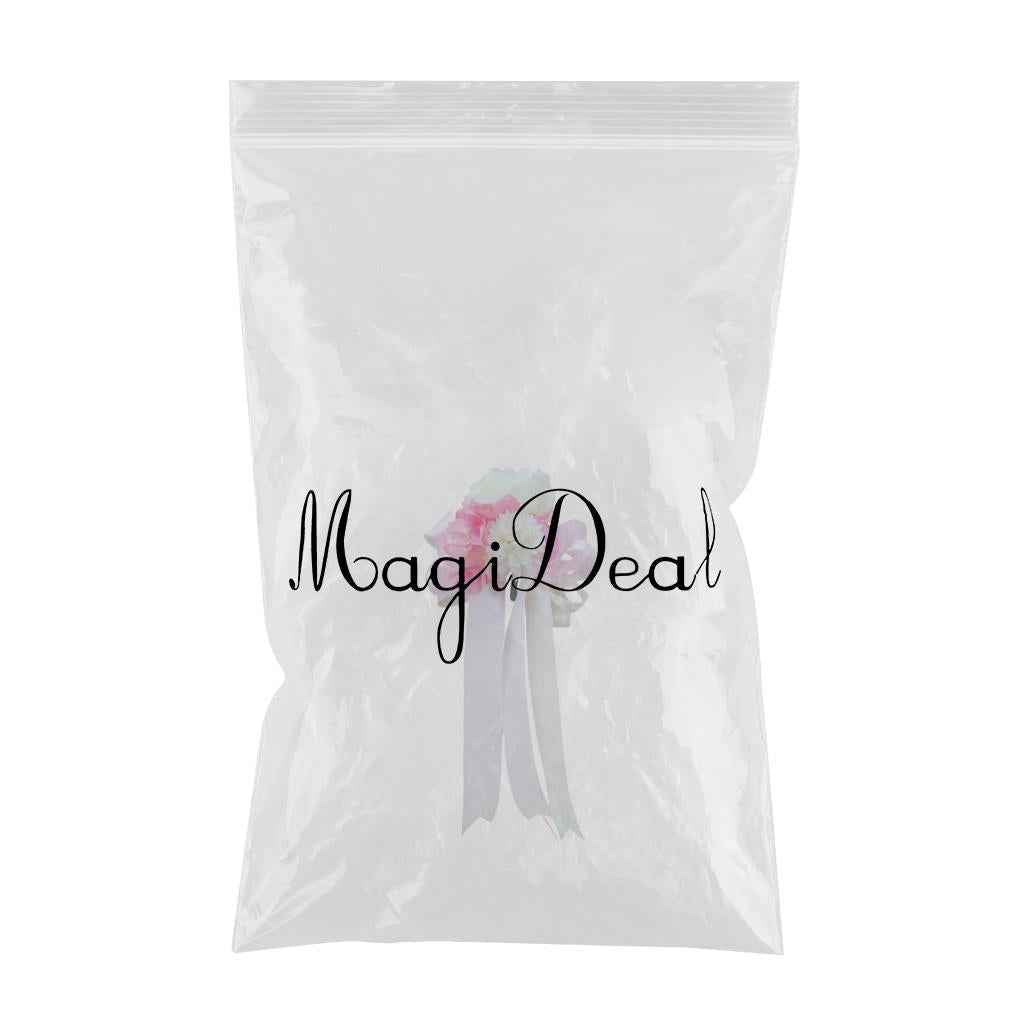 Wedding Car Artificial Silk Flower and Ribbon Party Decor Kit Pink