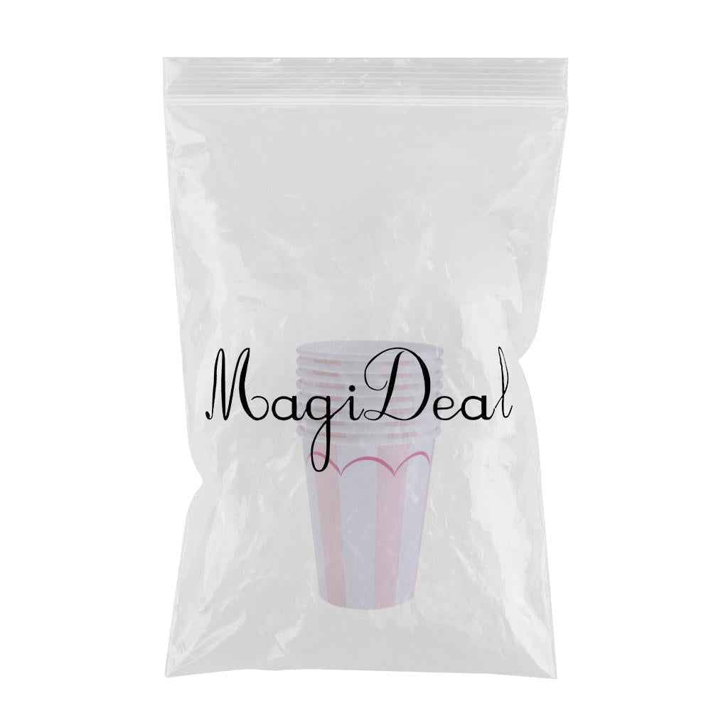 8Pcs Disposable Drinking Cups for Wedding Birthday Party Decoration Pink