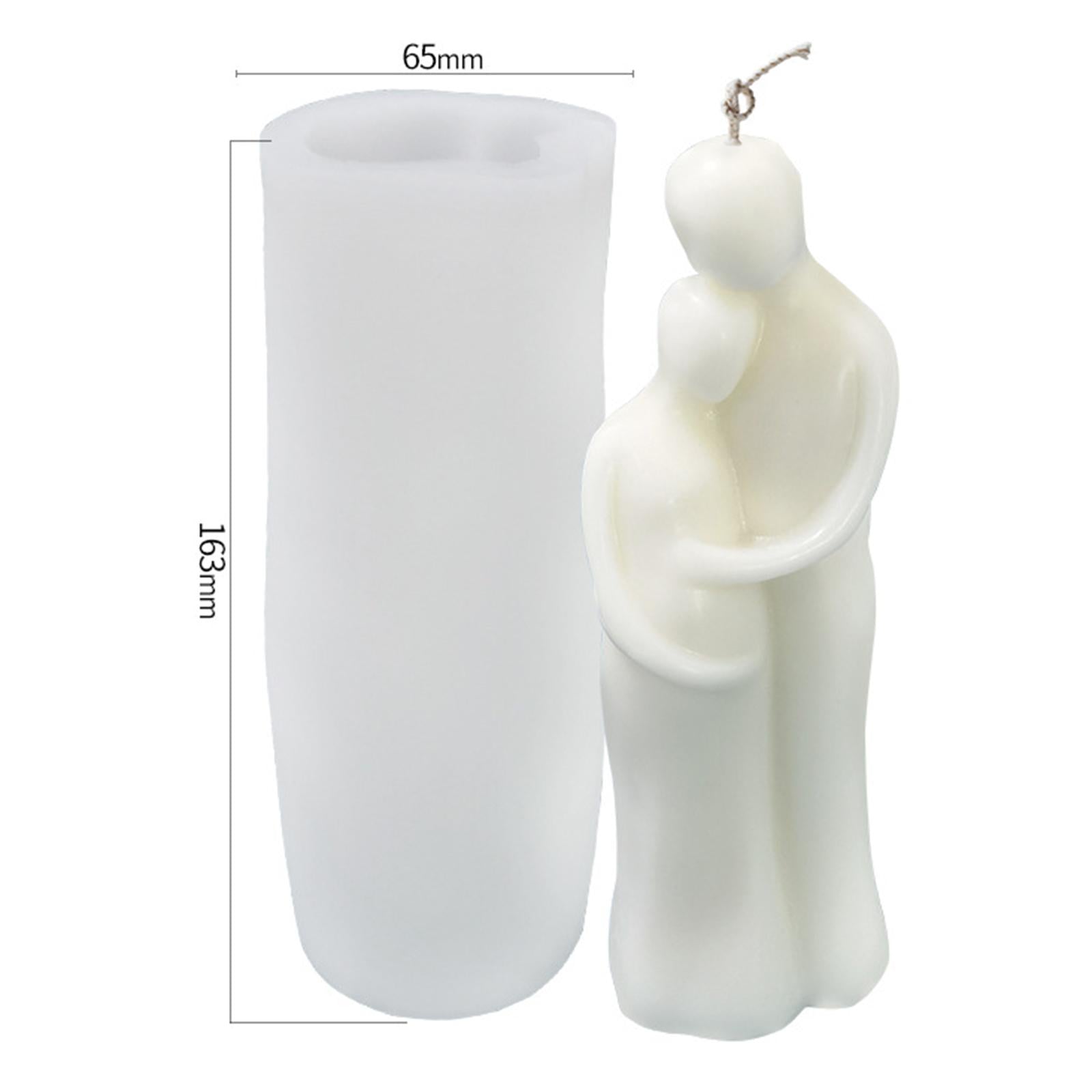 Candle Mold Handmade Gift Home Decor for Aromatherapy Candle Making Supplies C