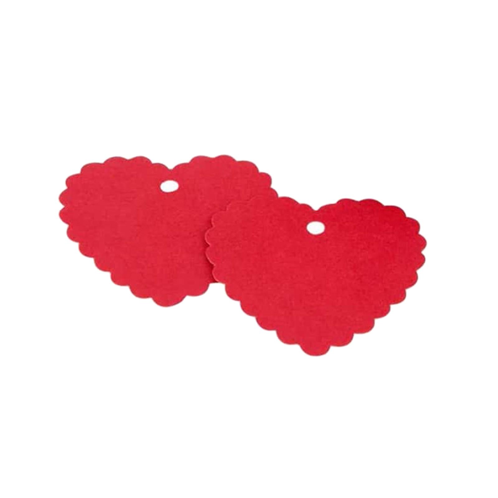 3x50Pcs Valentine's Day Gift Tags with String Art Crafts Heart Shaped Gift Tags