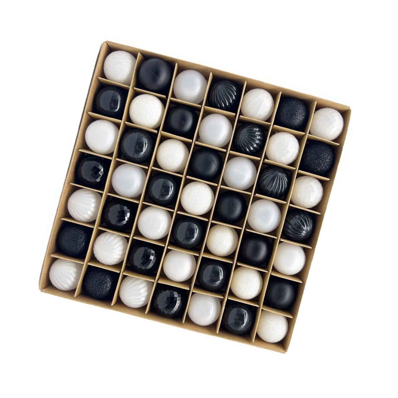 49x Christmas Balls Ornaments Christmas Tree Pendants for Home Wedding Party Black White