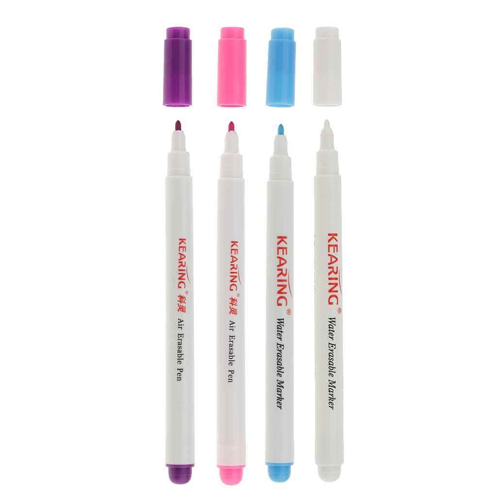 Air/Water Erasable Pen Vanishing Fabric Marker White 1mm Water Soluble Pen