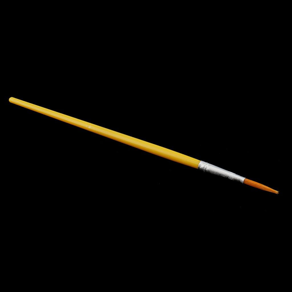 2x6 Pieces Artist Painting brushes set for Oil Arcylic Watercolor Paint