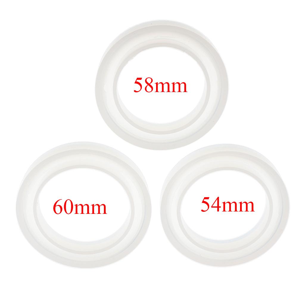 3 Piece Silicone Round Mold for Bracelet Jewelry Making Crafts Supplies