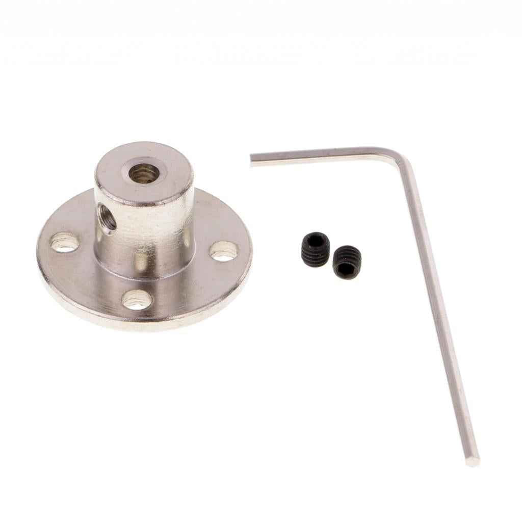 1 Set Rigid Flange Coupling Motor Guide Shaft Coupler Motor Connector 5mm