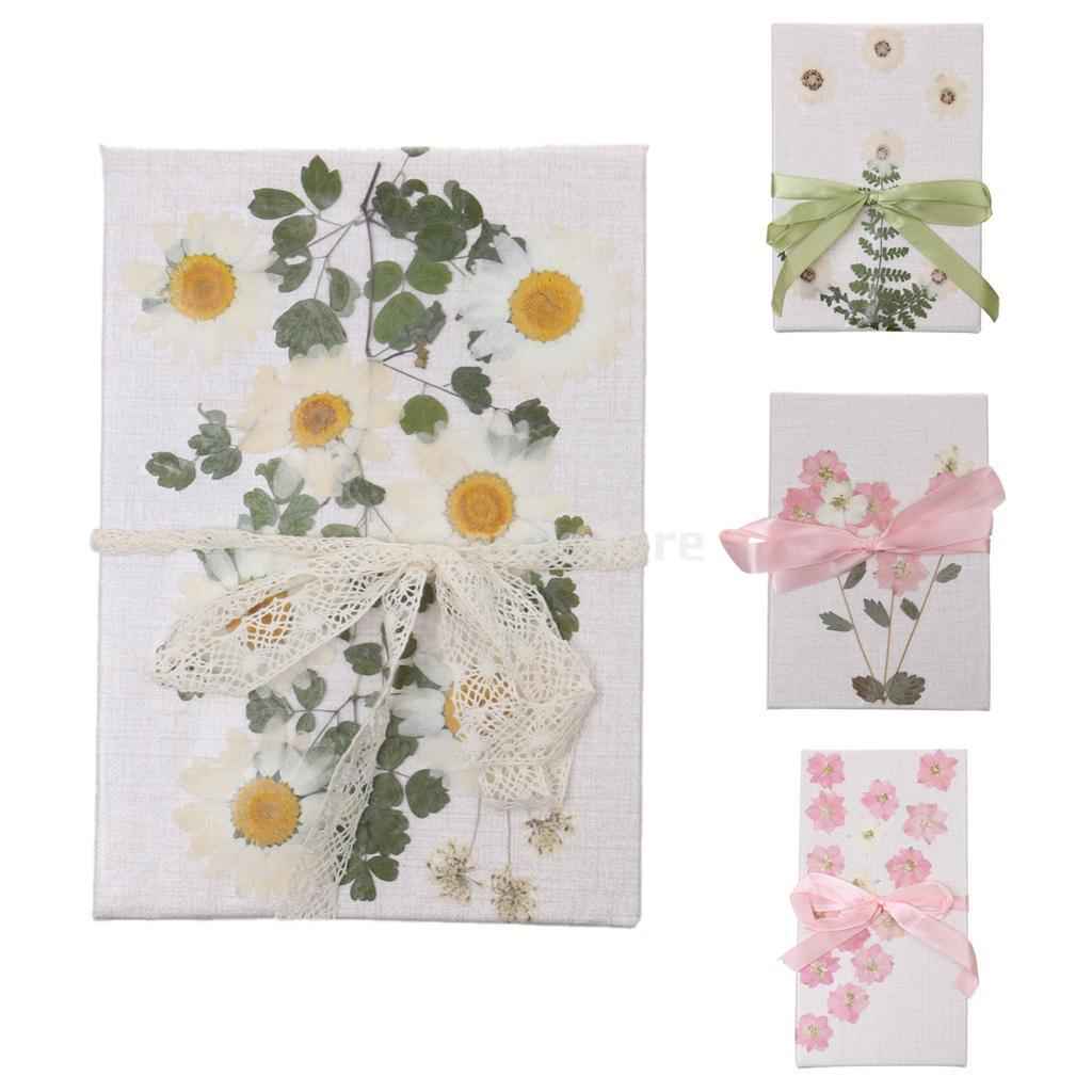 10 Pcs Dried Pressed Flowers for DIY Scrapbooking Crafts Purple Daisy