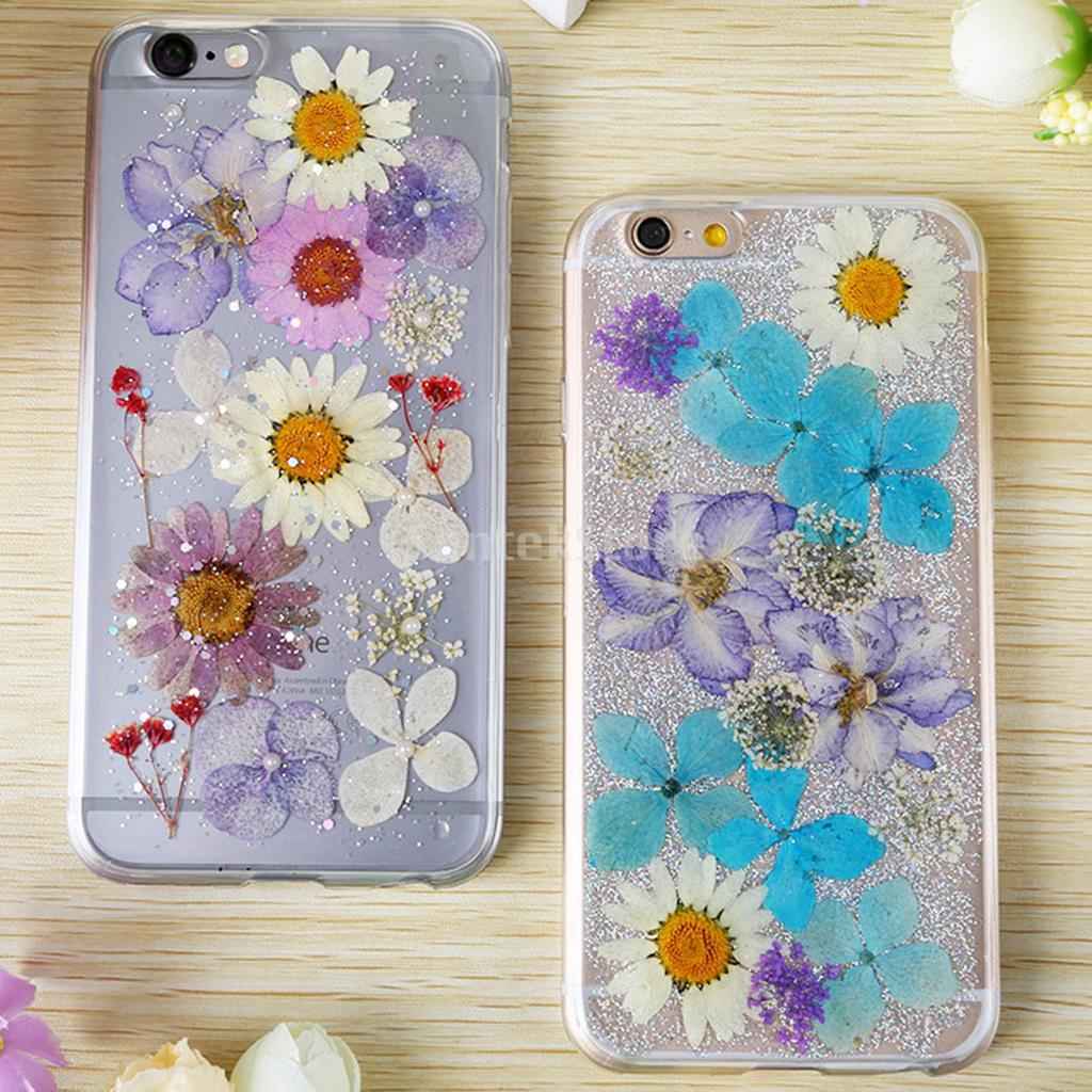 10 Pcs Dried Pressed Flowers for DIY Scrapbooking Crafts Purple Daisy
