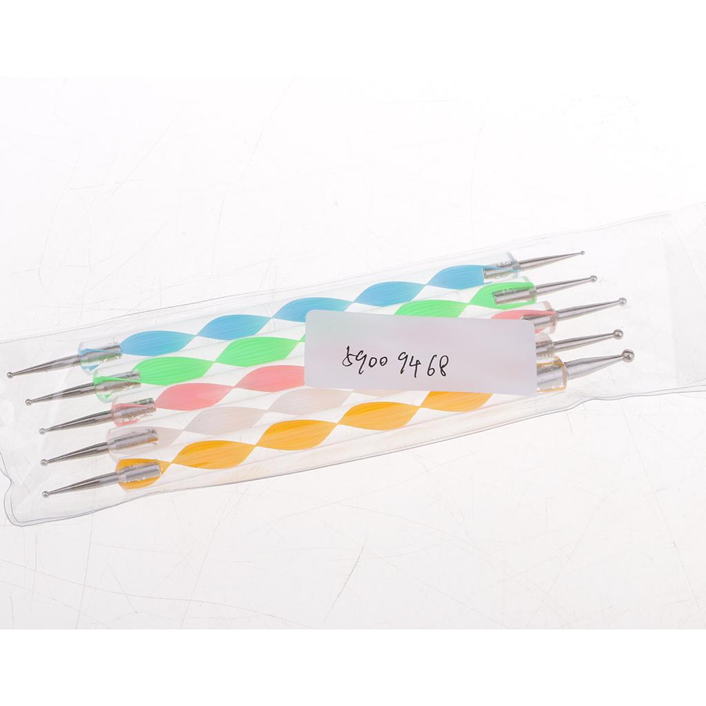 3x5 Pcs Spiral Head Pen Drill Point Needle Nail Art Tools & DIY Clay modeling