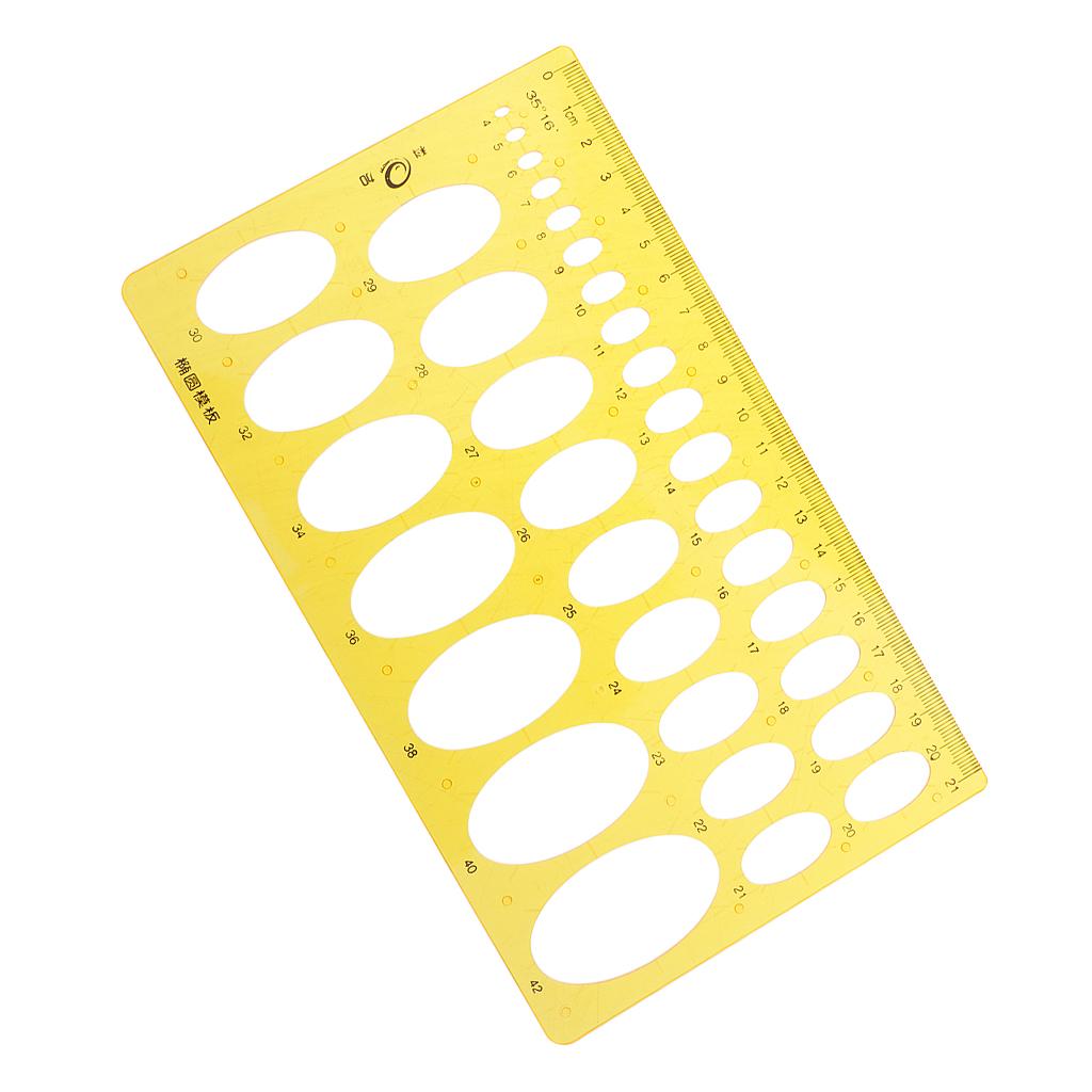 3xMultifunctional Drawing Template Ruler Painting Student School Supplies  2 #