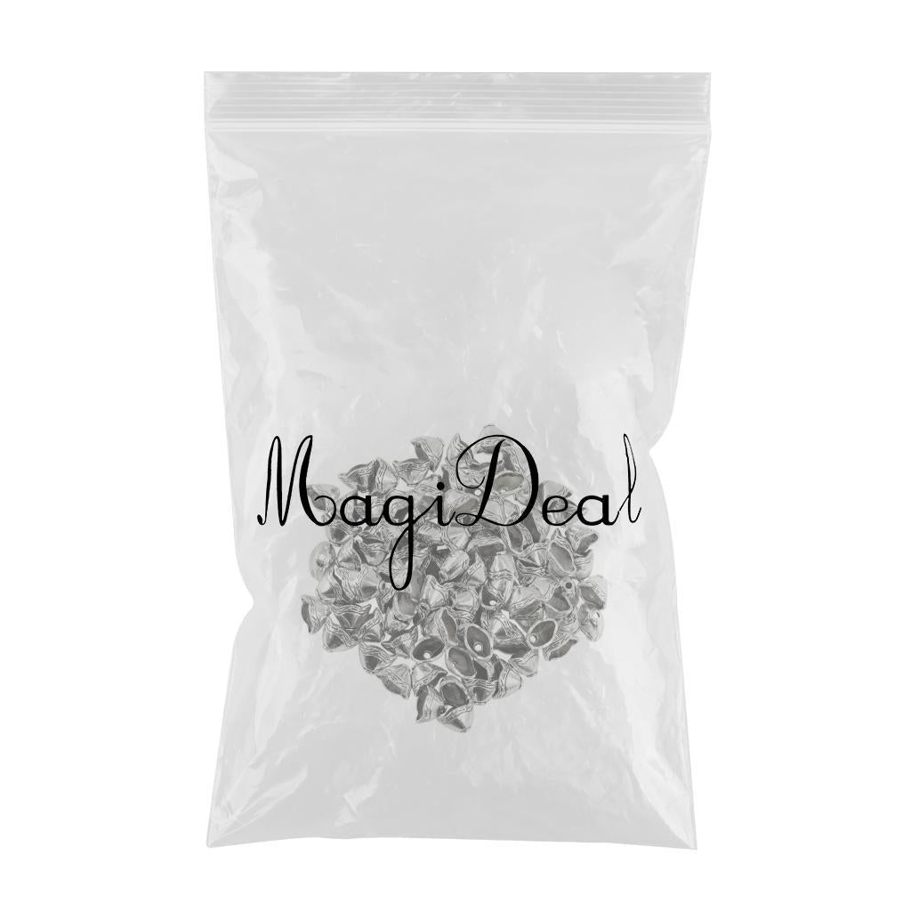 3x100 Pieces Beads Cap Tassel End Cap Jewelry Making Findings Antique Silver