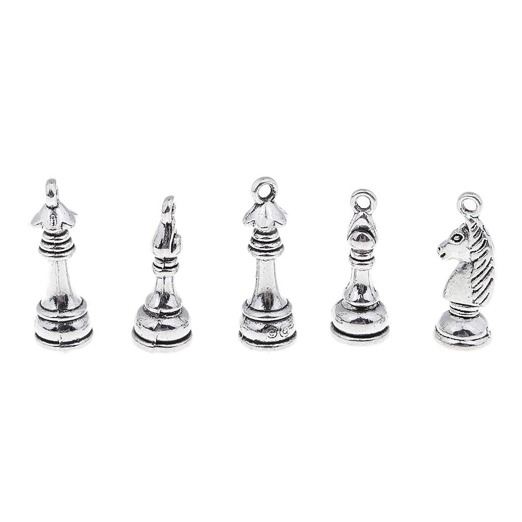 4x30Pieces Charms DIY Jewelry Making Accessory Draughts Pendents for Earings