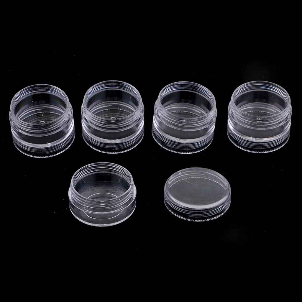 2 Set 5 Layers Stackable Interlocking Screw Containers Storage Box 95x36mm