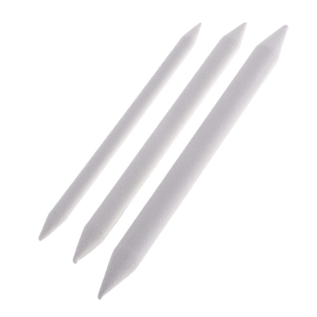 2x3 Pieces Blending Stump Sketch Tortillon Art Drawing Tool Pastel Paper Pen