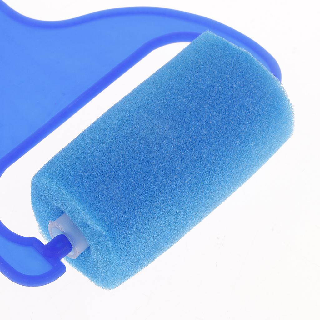 3x4Pc Foam Sponge Painting Roller Brushes for Kids Early Learning Arts Drawing