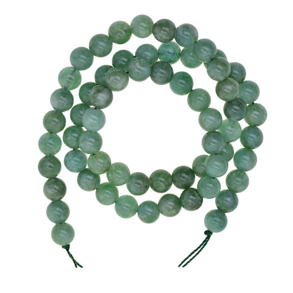 Malay Jade Green Jewelry Making Loose Round Beads 15 inch 6mm