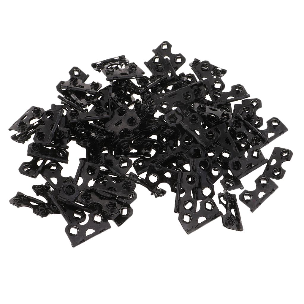 3x100 Pieces Fix Picture Photo Frame Back Board Support Stand Leg Feet Hinge