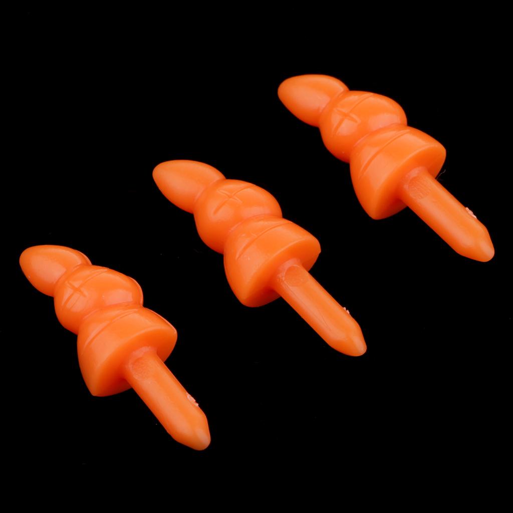 4x100 Pieces Plastic Long Safety Noses for Doll Animal Toys Making Accessories