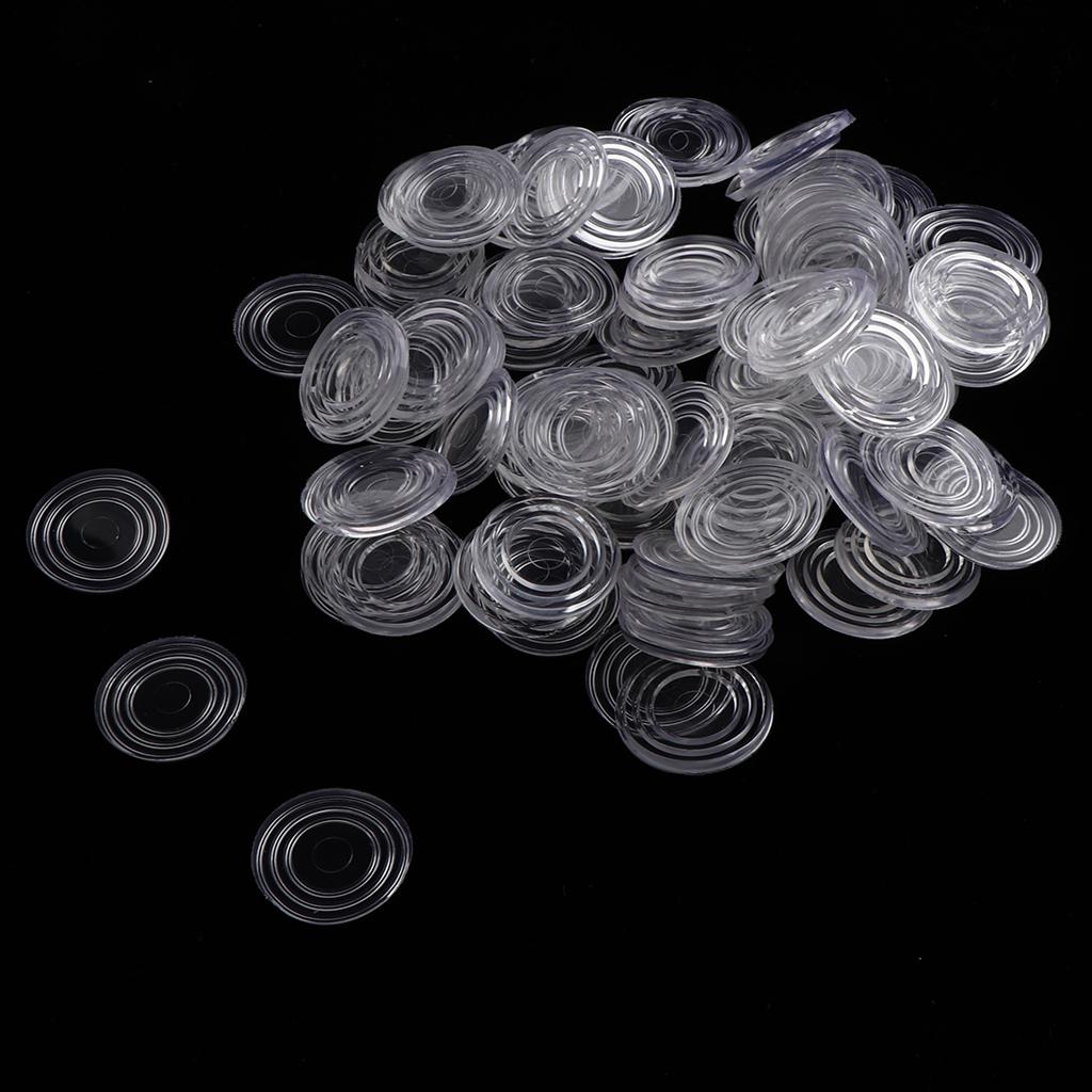 5x100 Non Skid Rubber Feet Bumper Leg Tips Caps Cover for Furniture