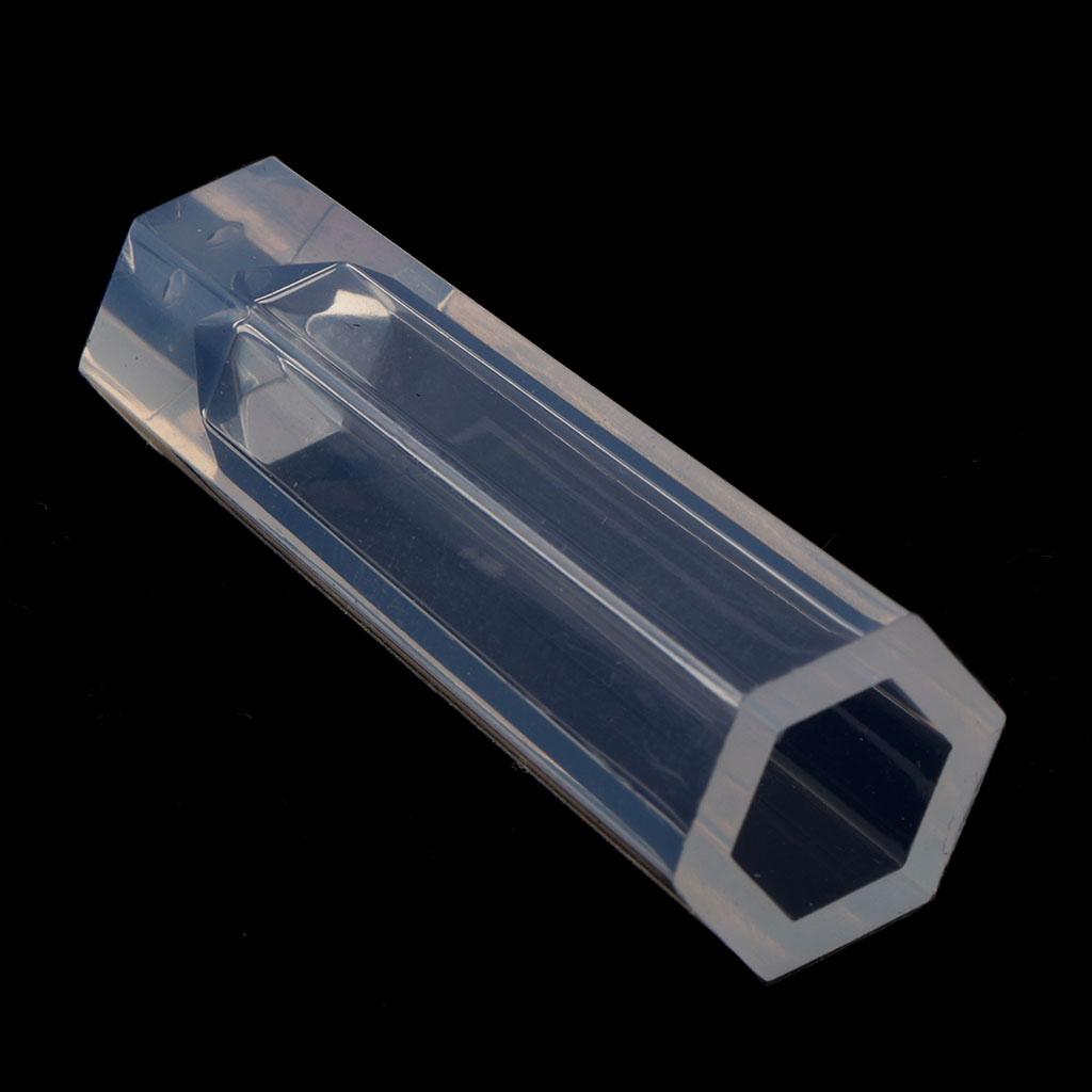 3xDIY Crystal Pendant Charms Silicone Mold for DIY Resin Jewelry Making 45mm