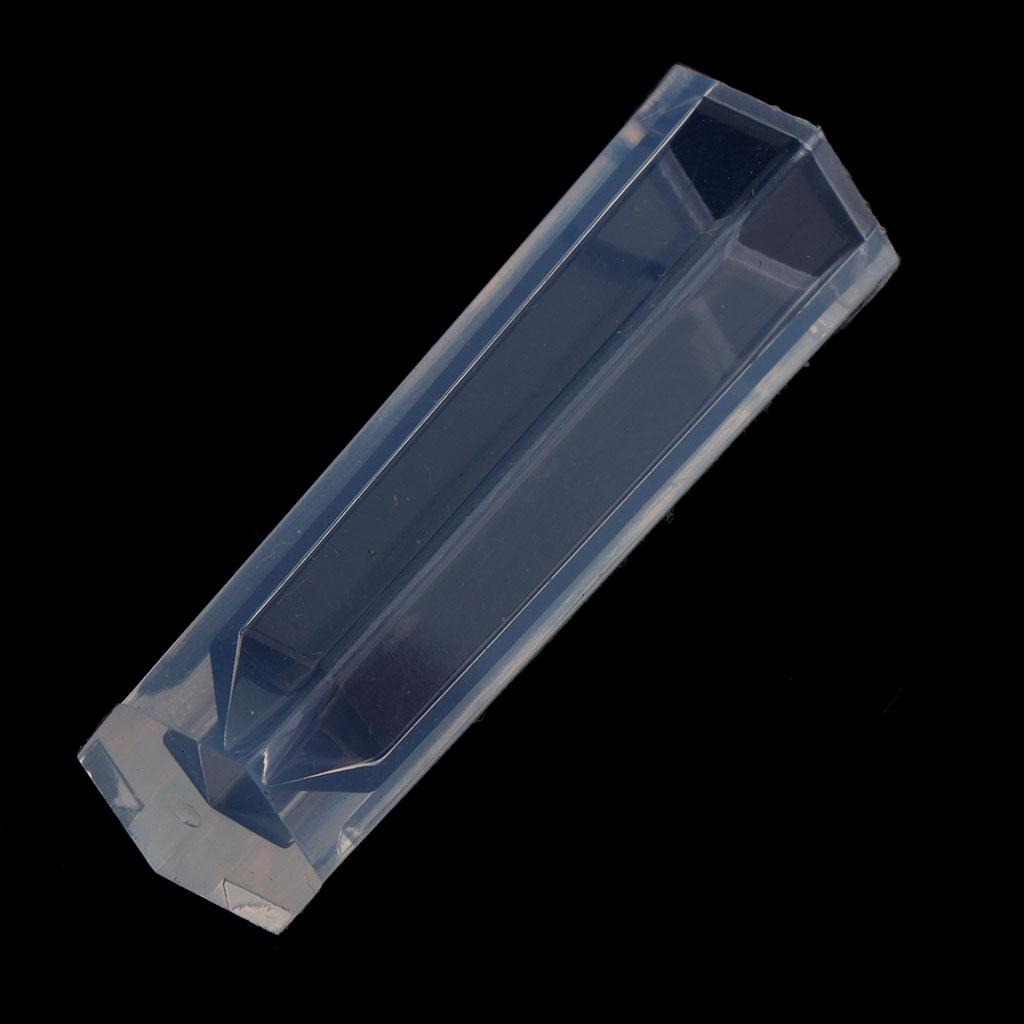 3xDIY Crystal Pendant Charms Silicone Mold for DIY Resin Jewelry Making 45mm