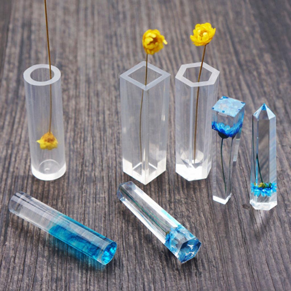 3xDIY Crystal Pendant Charms Silicone Mold for DIY Resin Jewelry Making 45mm