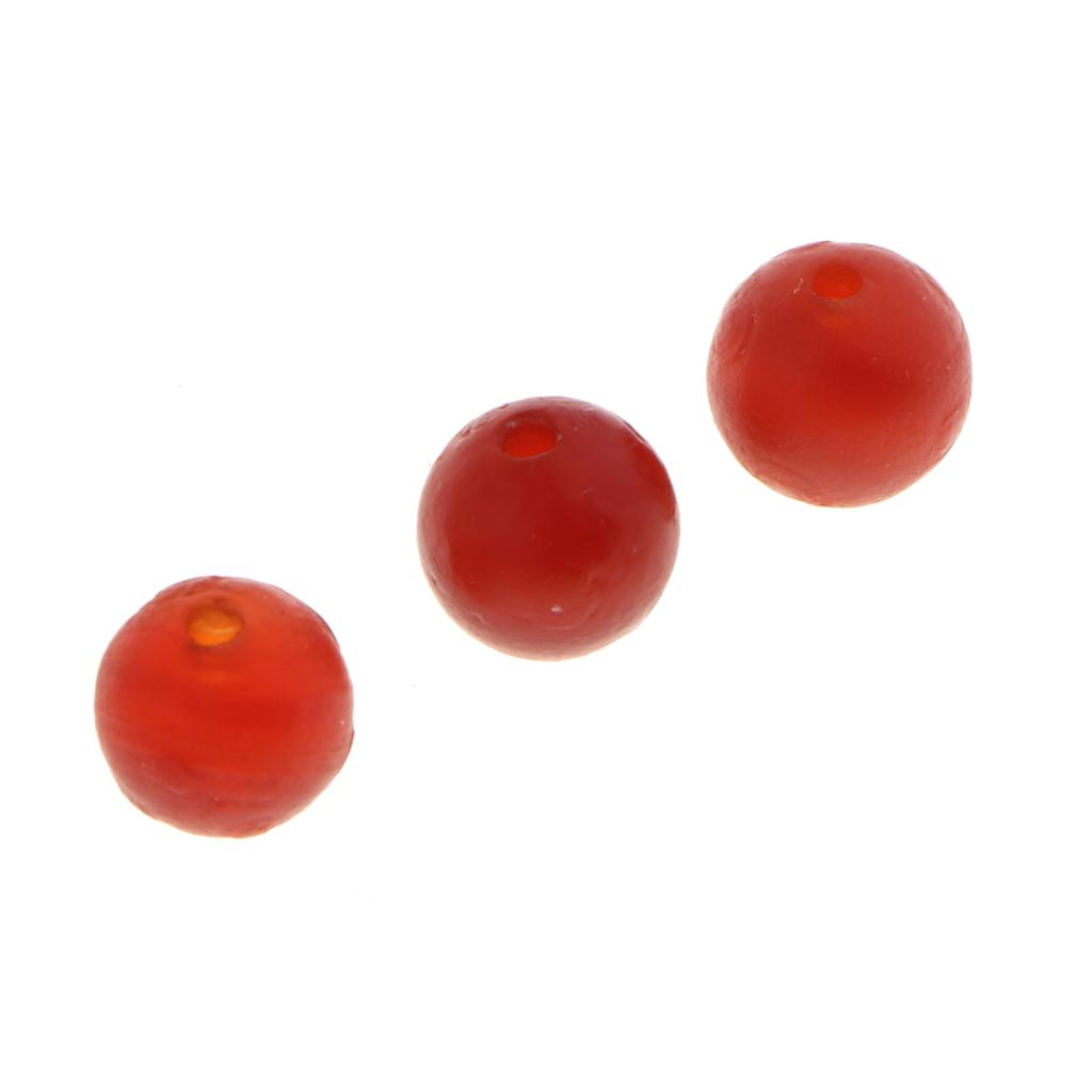 3xAgate Beads for Jewelry Making 8mm DIY Round Natural Gemstone Loose Beads