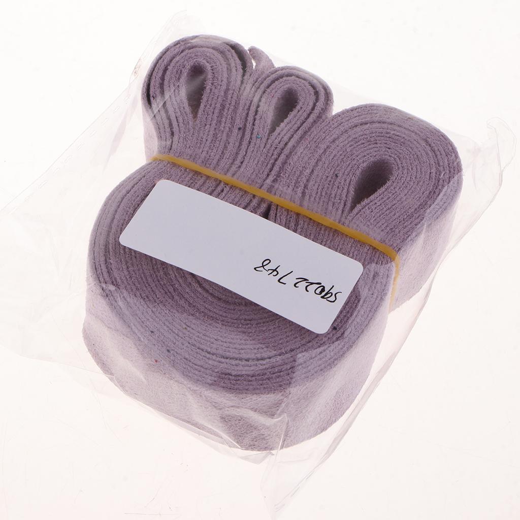 3x 5Yards Decorative Fabric Ribbon Headband Clip Bow Ornament DIY Craft Purple