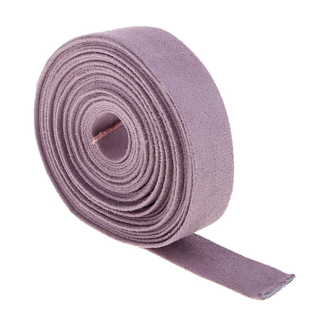 2x 5Yards Decorative Fabric Ribbon Headband Clip Bow Ornament DIY Craft Purple