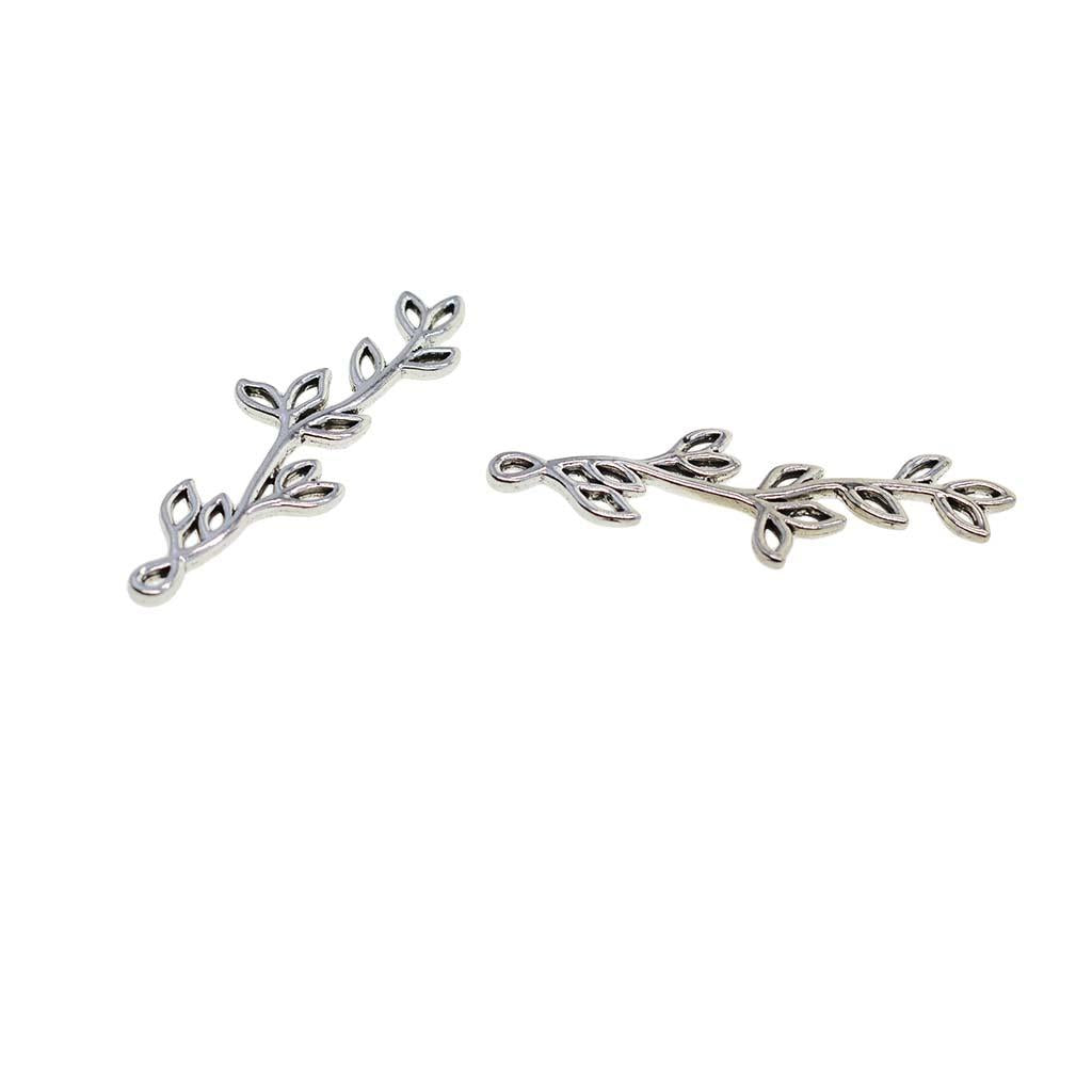 3x30x Flat Leaf Pendant