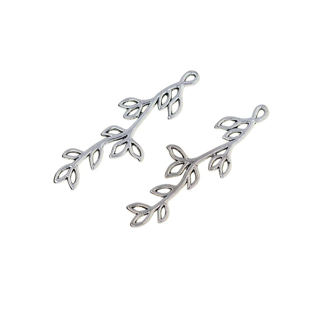 2x30x Flat Leaf Pendant