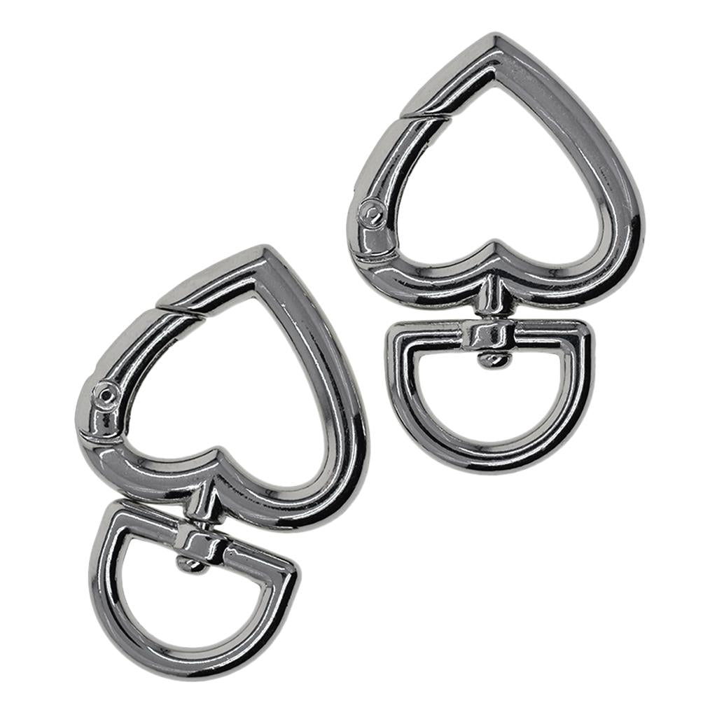 2x2 Pieces Swivel Clasps Lanyard Snap Hook Lobster Claw Clasp Jewelry Findings