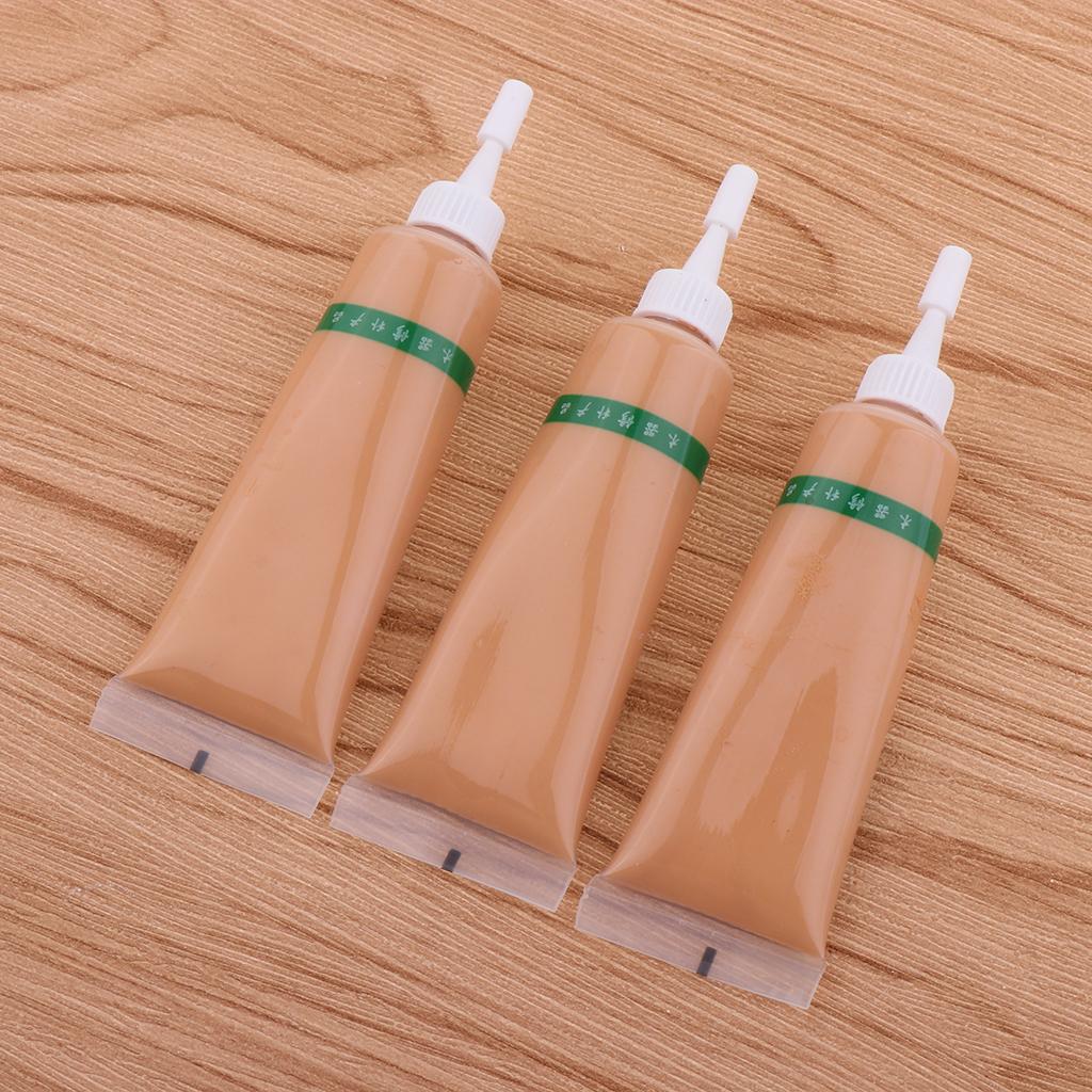 3x3pcs Wood Furniture Floor Refinishing Paint Scratch Paste Camphorwood 
