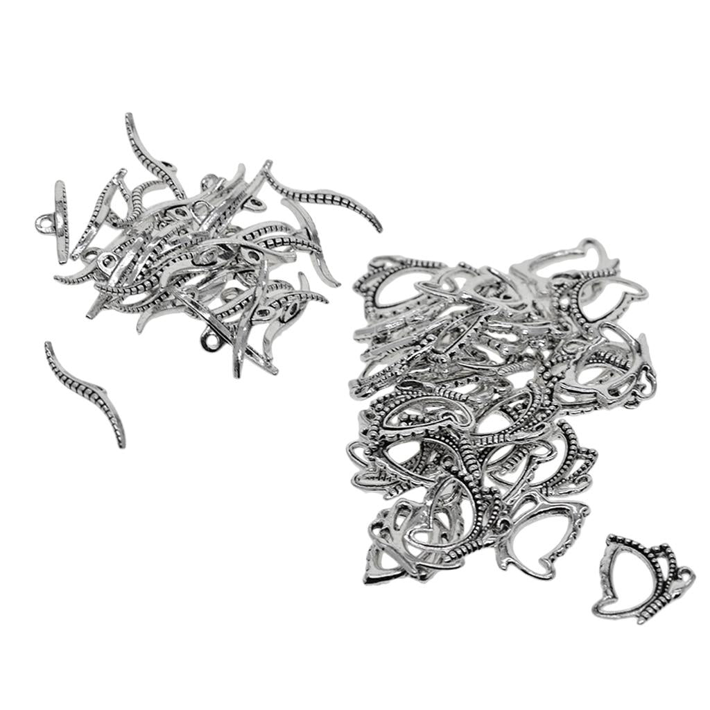 4x30 Sets Tibetan Silver Toggle Clasps Hooks Connectors