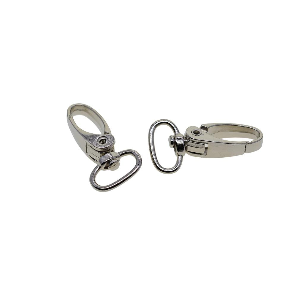 4x10 Lanyard Hook Swivel Snap Lobster Clasp Clips Keychain Jewelry Findings