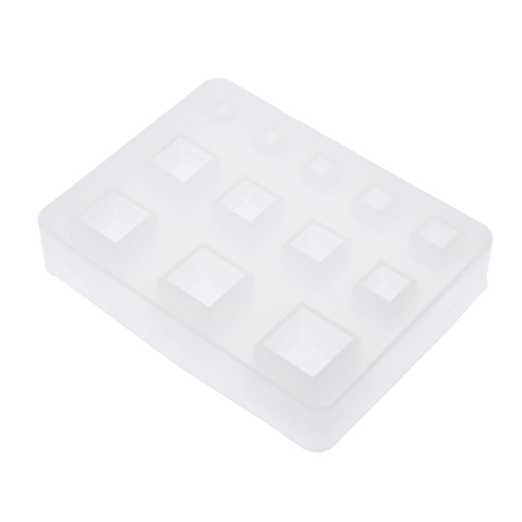 6xSilicone Pendant Mold DIY Jewelry Making Resin Craft Mould Tools 8.5x6.5CM