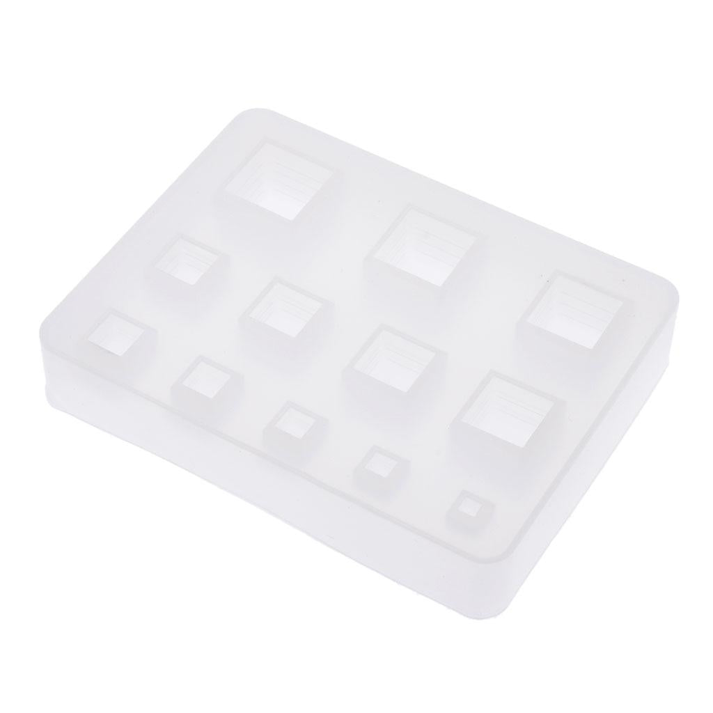 6xSilicone Pendant Mold DIY Jewelry Making Resin Craft Mould Tools 8.5x6.5CM
