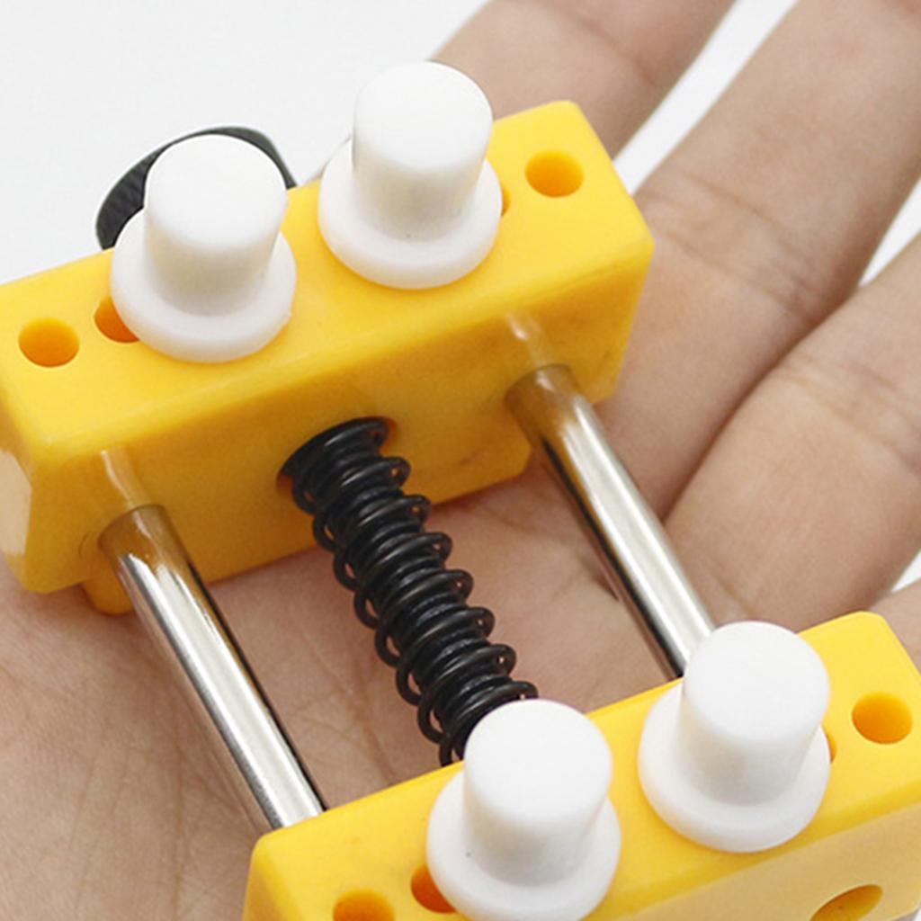 2xWatchmaker Repair Tools Watch Back Case Remover Watch Holding Tool Yellow