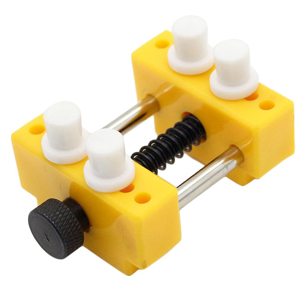 3xWatchmaker Repair Tools Watch Back Case Remover Watch Holding Tool Yellow