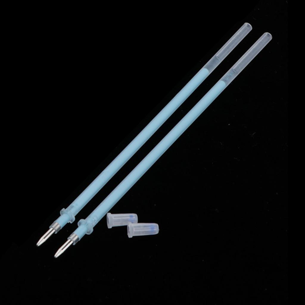 2x20 Pieces 1mm Colorful  Ink Gel Pen Refills for Drawing Blue