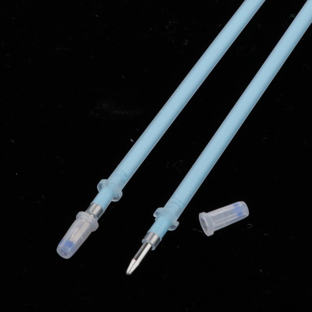 2x20 Pieces 1mm Colorful  Ink Gel Pen Refills for Drawing Blue